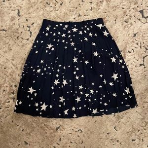 Navy star skirt perfect for 4th of July!